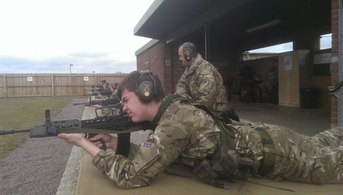 Corby Air Cadets Take Aim