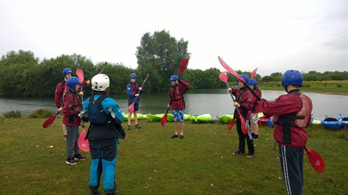 Cadets Being Instructed By Rock UK Staff