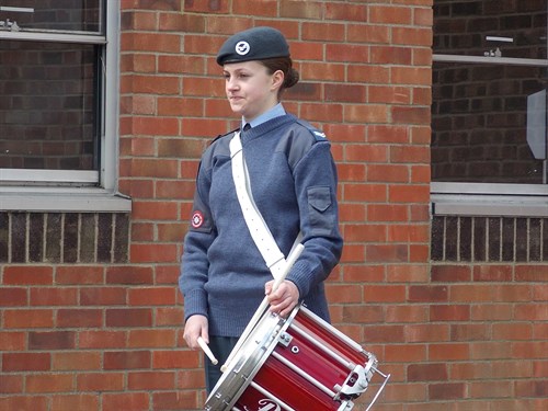 Cpl Hannah Eden Solo Drummer 2016