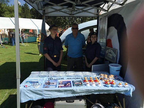 Corby Air Cadets Recruiting at the Annual Transport Gala