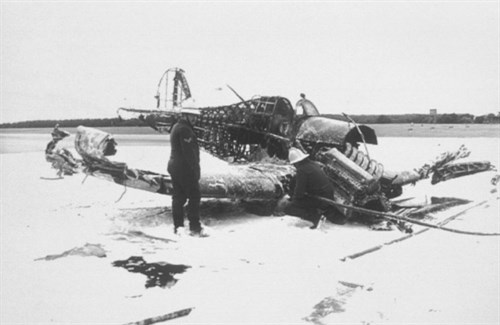 Scene of the Air Accident in 1991