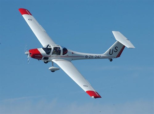 The Vigilant glider that cadets will get to fly